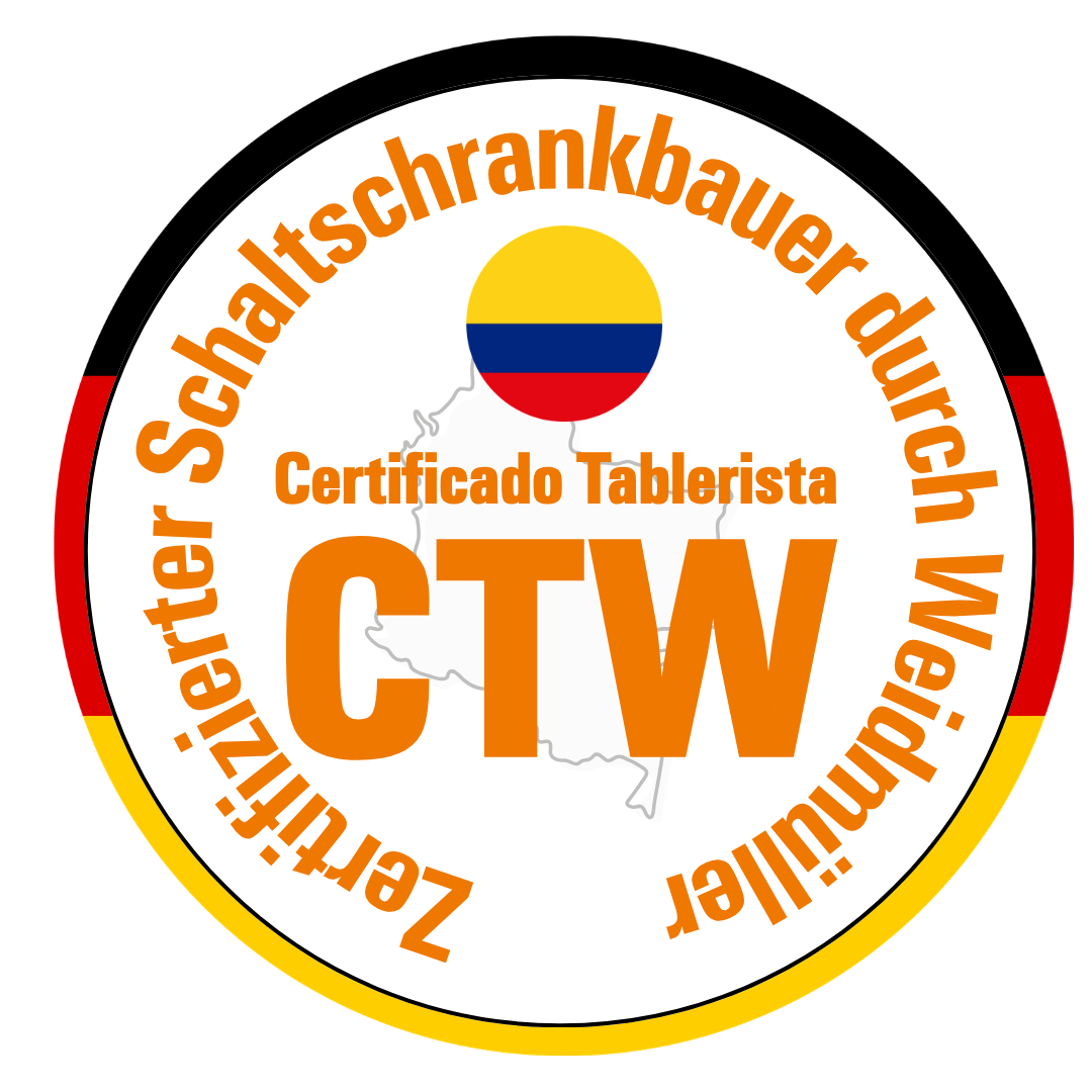 Certificado CTW · Tablerista Weidmüller