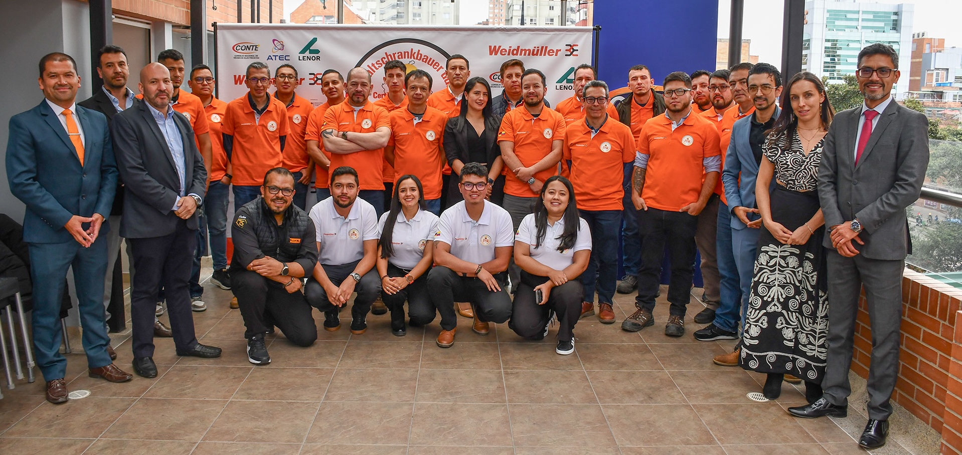 Foto grupal de los tableristas y aliados del Programa CTW
